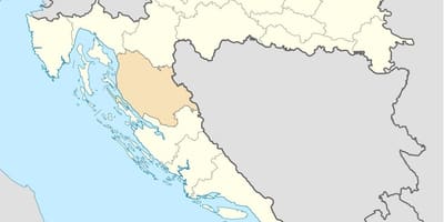 Сени Хорватия карта