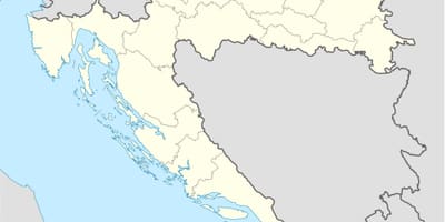 Карта Хорватии в автономном режиме