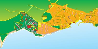 Карта брач Хорватия