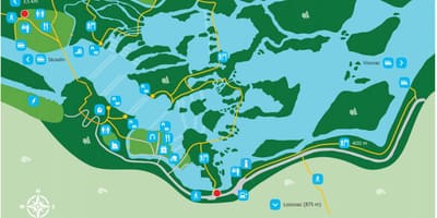 Национальный парк крка Хорватия карта